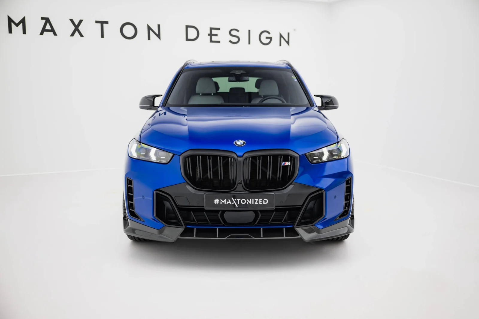 Maxton Design Frontsplitter für BMW X5 M-Paket G05 FL – Sichtcarbon (Prepreg)