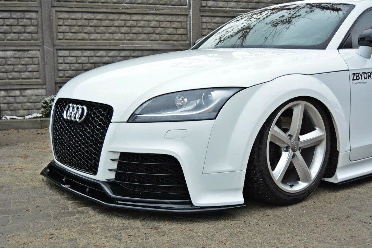 Maxton Design Frontsplitter V.1 für Audi TT RS 8J – Schwarz glänzend