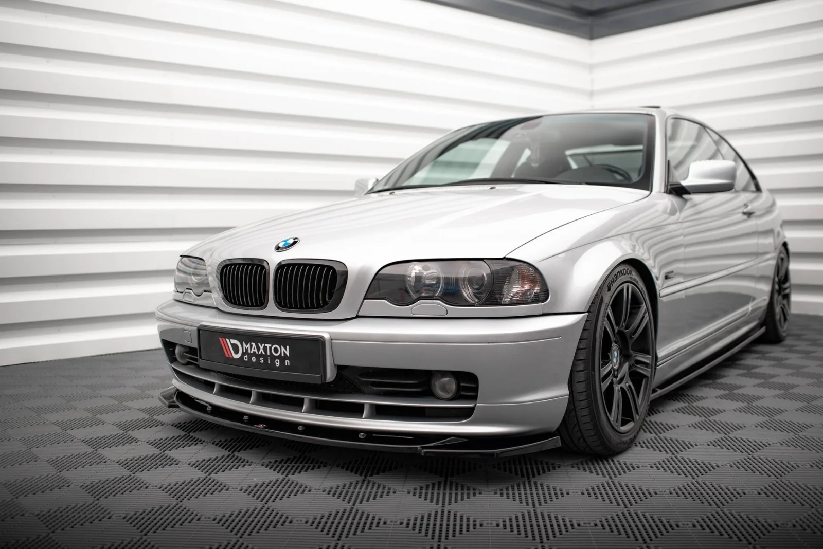 Maxton Design Frontsplitter V.1 für BMW 3er E46 – Schwarz glänzend