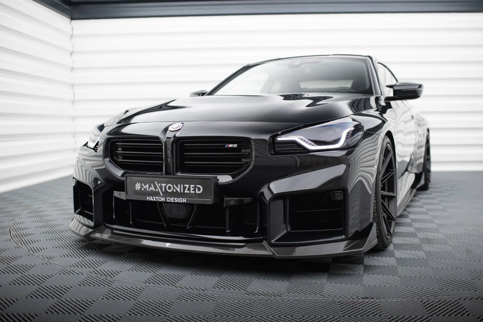 Maxton Design Frontsplitter V.1 für BMW M2 G87 – Sichtcarbon (Prepreg)