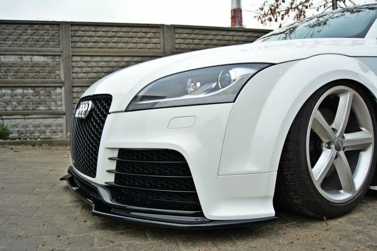 Maxton Design Frontsplitter V.2 für Audi TT RS 8J – Schwarz glänzend