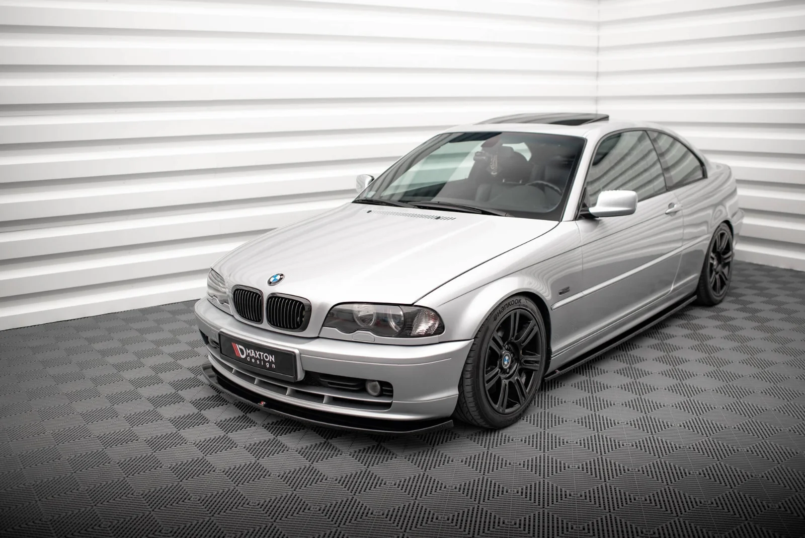 Maxton Design Frontsplitter V.2 für BMW 3er E46 – Schwarz glänzend