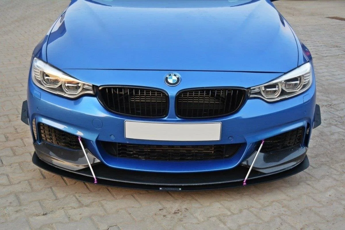 Maxton Frontsplitter V.3 für BMW 4er M-Paket F32 F36 F33 – Schwarz matt