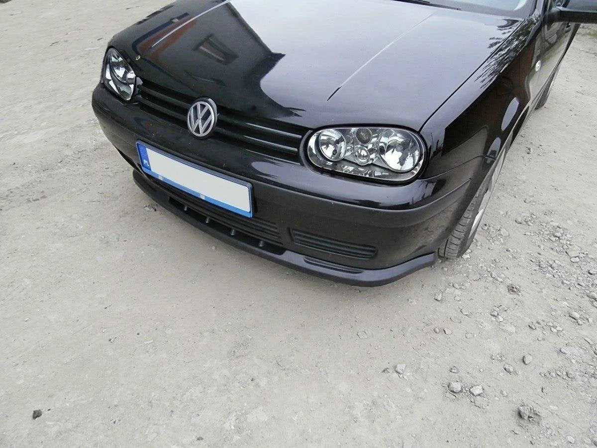 Maxton Design Frontsplitter für VW Golf 4 – Schwarz glänzend