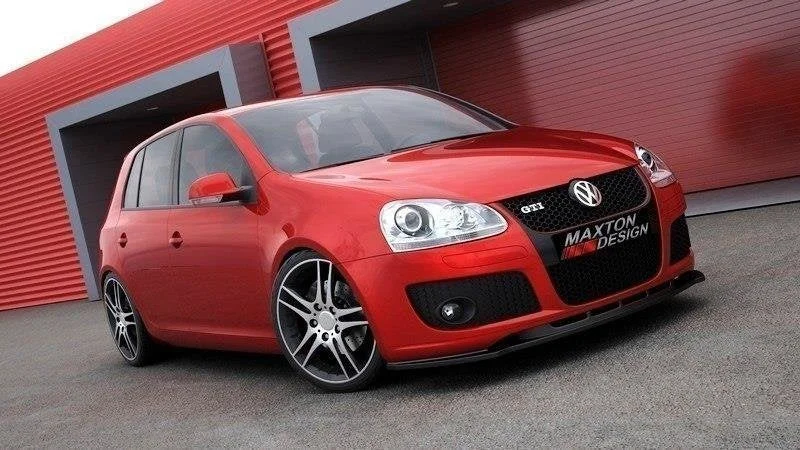 Maxton Design Frontsplitter für VW Golf 5 GTI – Schwarz glänzend