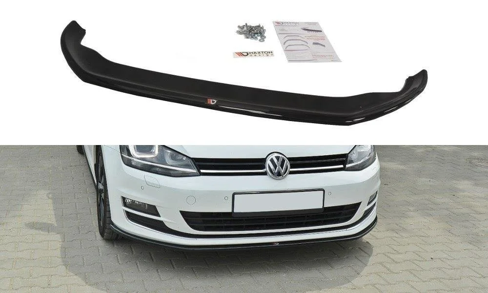 Maxton Design Frontsplitter für VW Golf 7 – Schwarz glänzend – VW-GO-7-C-FD1G – VW-GO-7-C-FD1G