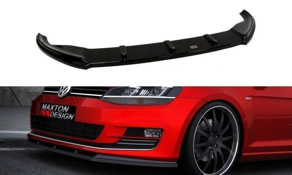 Maxton Design Frontsplitter für VW Golf 7 – Schwarz glänzend – VW-GO-7-FD1G – VW-GO-7-FD1G