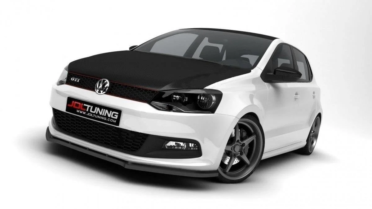 Maxton Design Frontsplitter für VW Polo GTI Mk5 – Schwarz glänzend