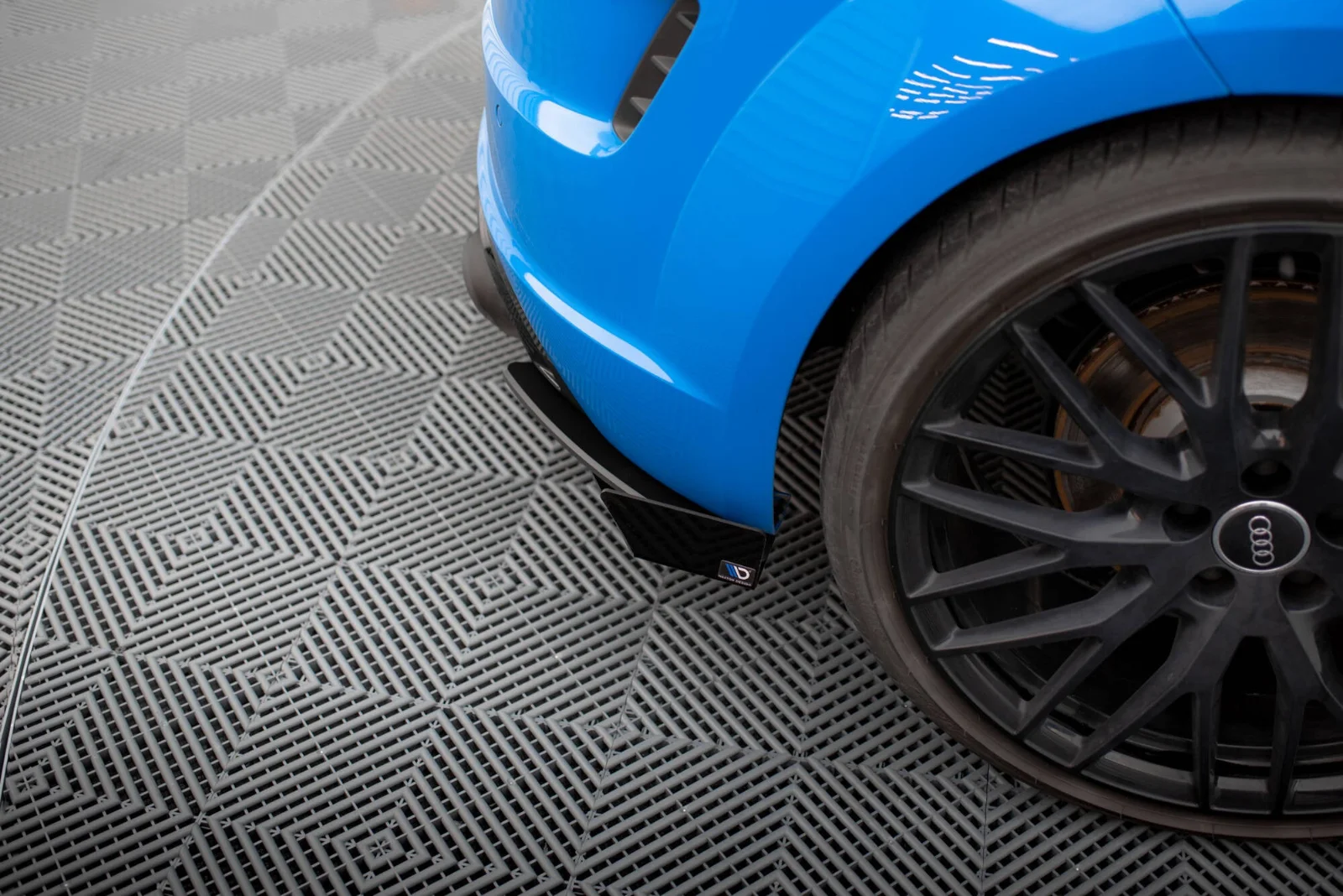 Maxton Design Heck-Seitenflaps für Audi TT S 8S FL – Schwarz matt
