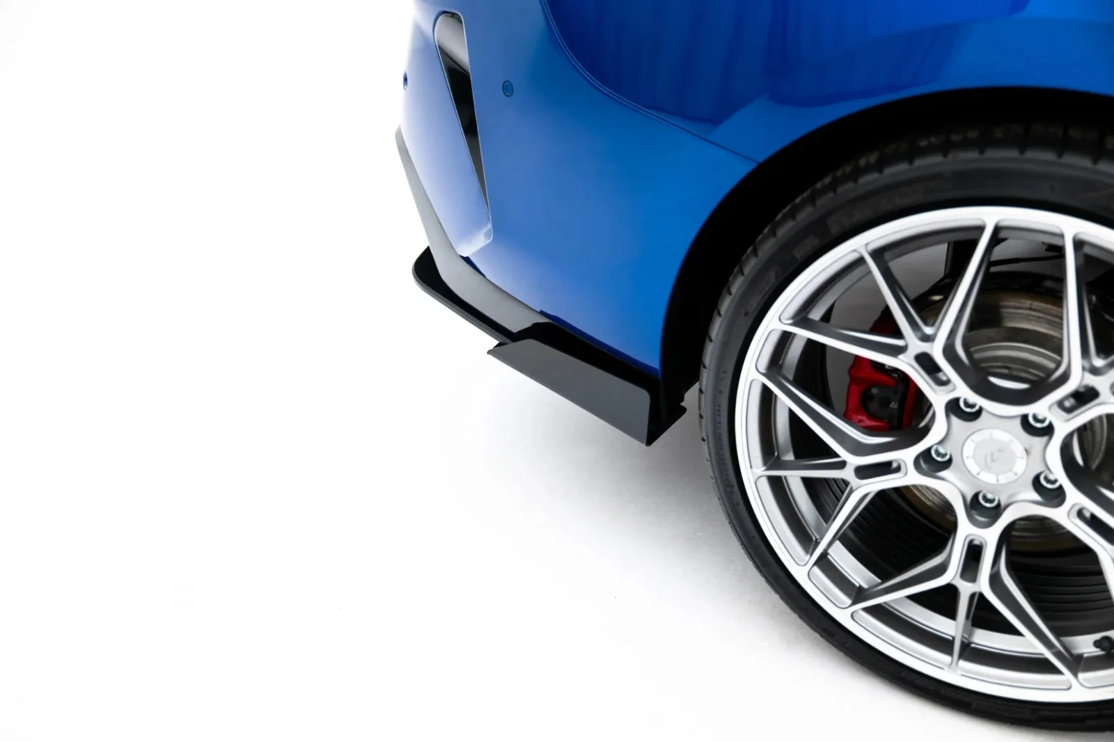 Maxton Design Heck-Seitenflaps für BMW 2er M-Paket F74 – Schwarz matt