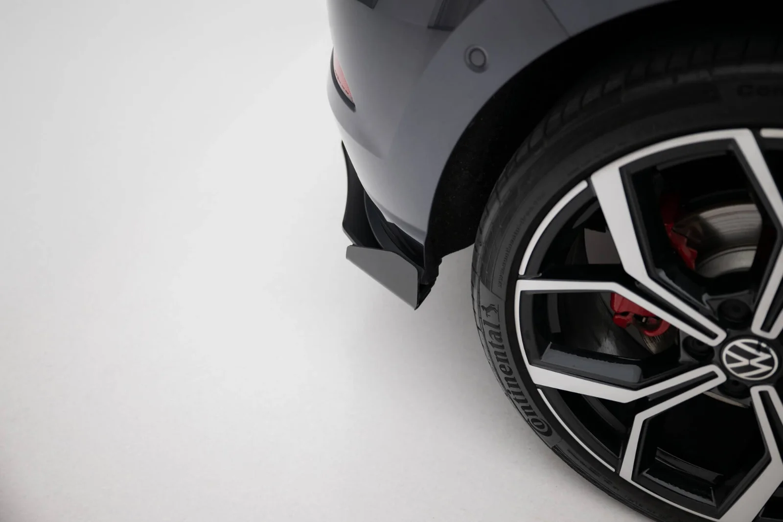 Maxton Design Heck-Seitenflaps für VW Polo GTI Mk6 FL – Schwarz matt