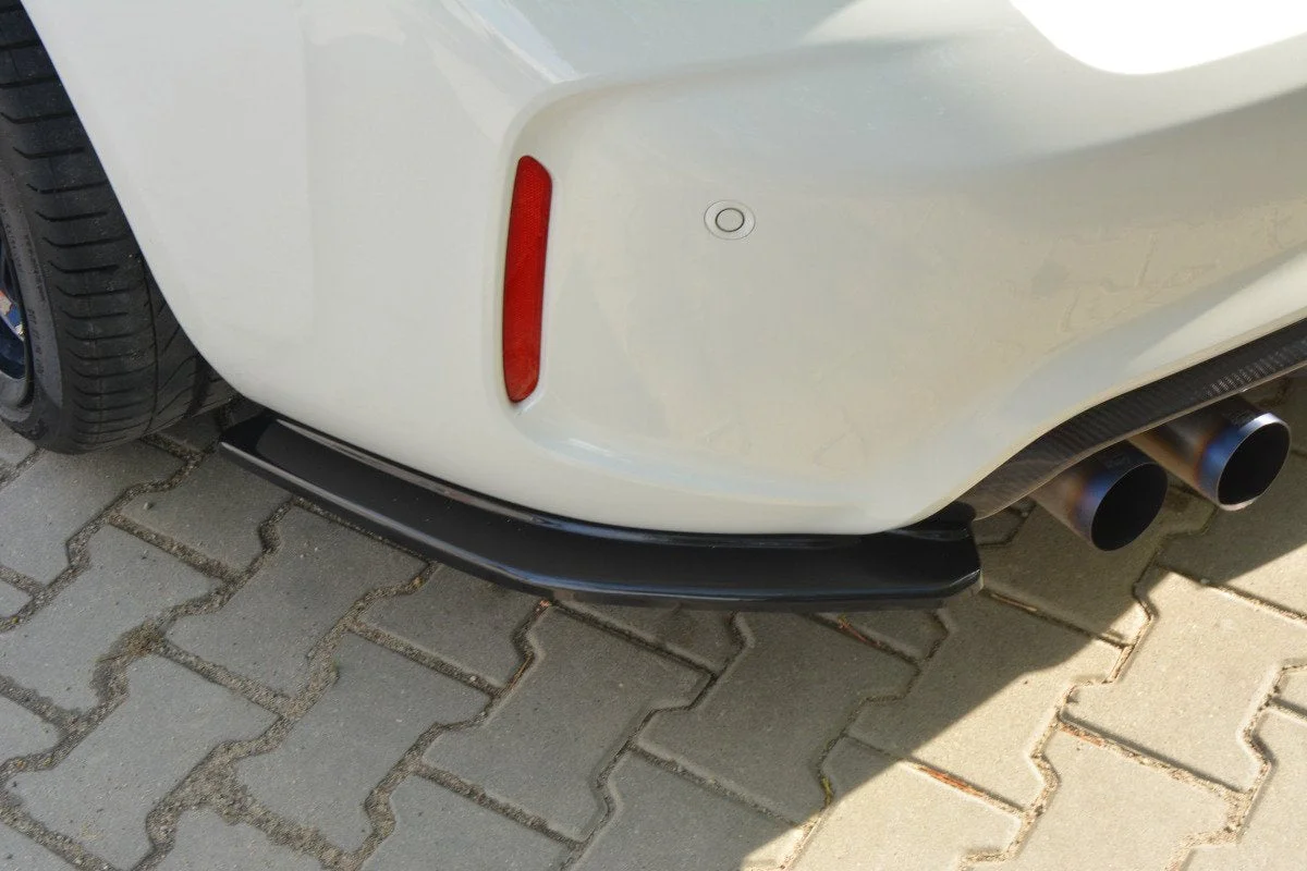 Maxton Design Heck-Seitensplitter für BMW M2 (F87) – Schwarz glänzend