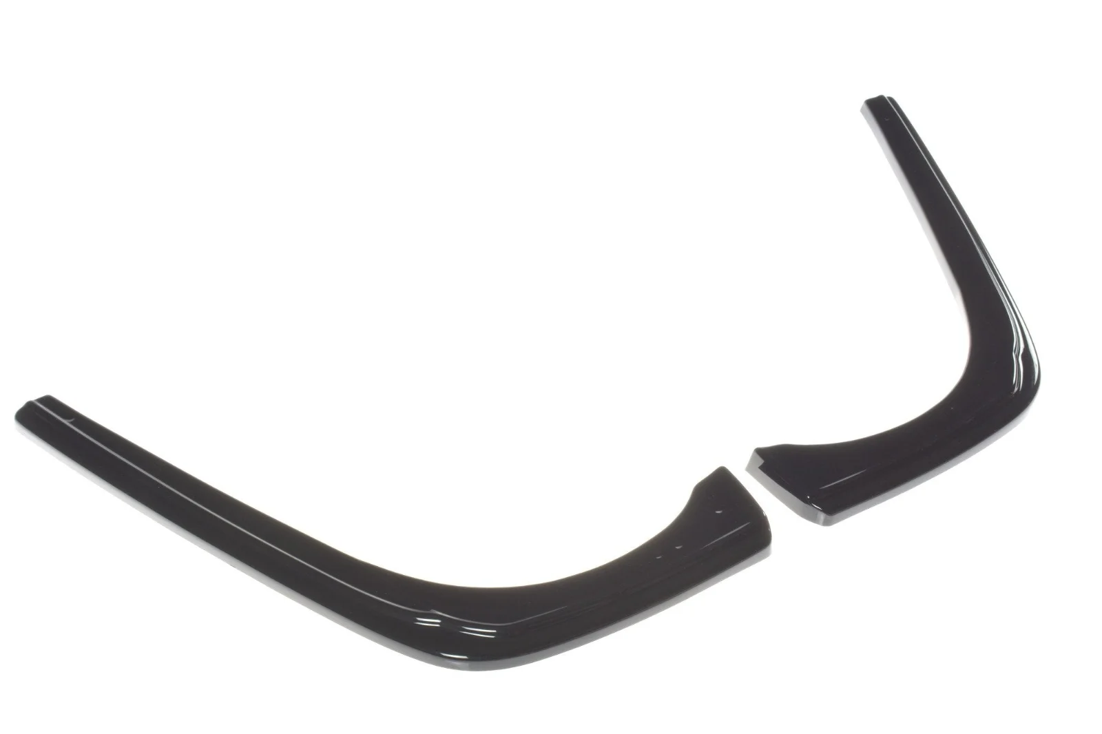 Maxton Design Heck-Seitensplitter für VW Golf 7 FL – Schwarz glänzend