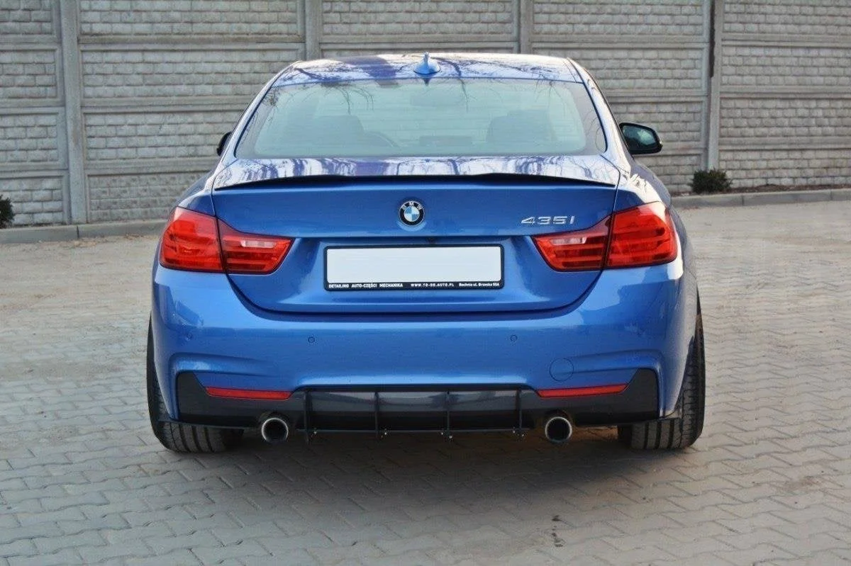 Maxton Design Heckdiffusor für BMW 4er M-Paket F32 F36 F33 – Schwarz matt
