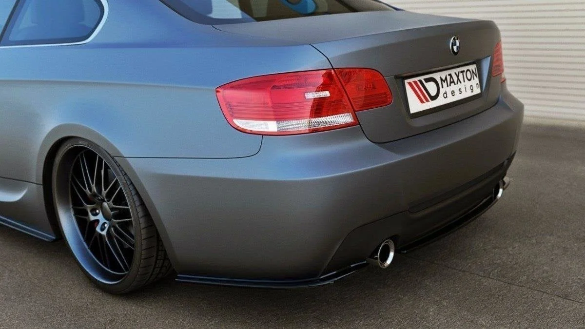 Maxton Design Hecksplitter für BMW 3er E92 M-Paket – Schwarz glänzend