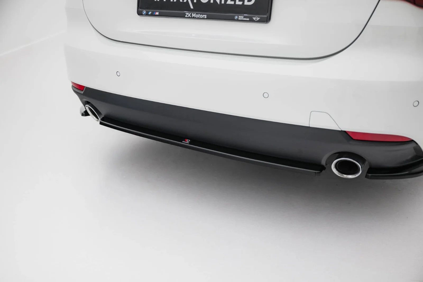 Maxton Design Hecksplitter für BMW 4er G22 G23 – Schwarz glänzend