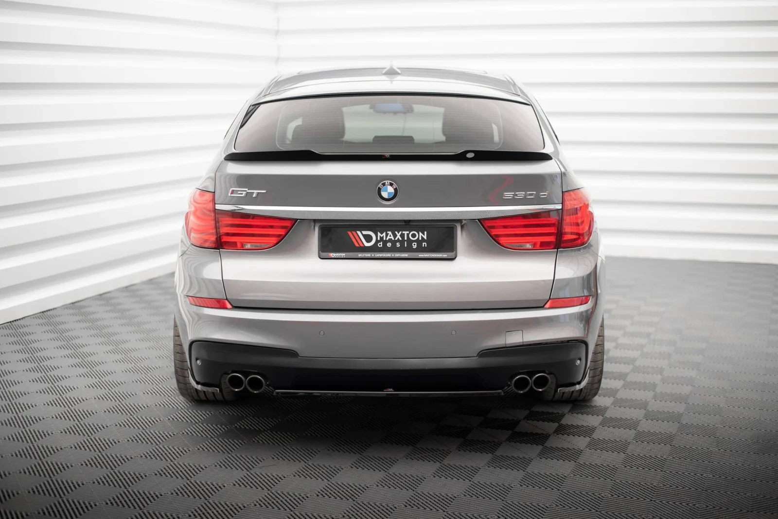 Maxton Design Hecksplitter für BMW 5er GT M-Paket F07 – Schwarz glänzend