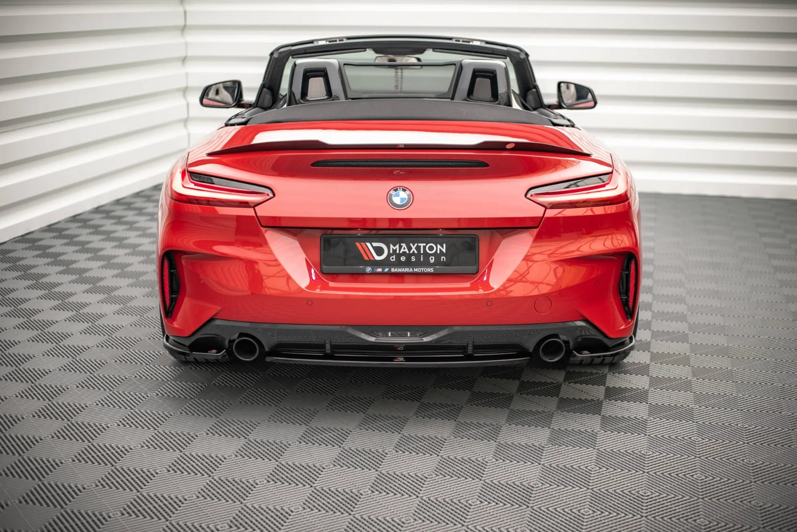 Maxton Design Hecksplitter für BMW Z4 M-Paket G29 – Schwarz glänzend