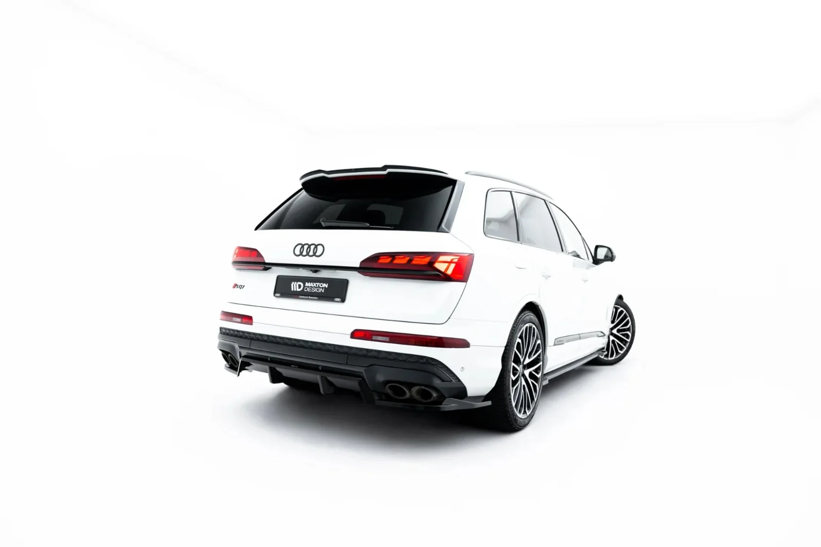 Maxton Design Hecksplitter für Audi SQ7 Mk2 FL 2 – Schwarz glänzend
