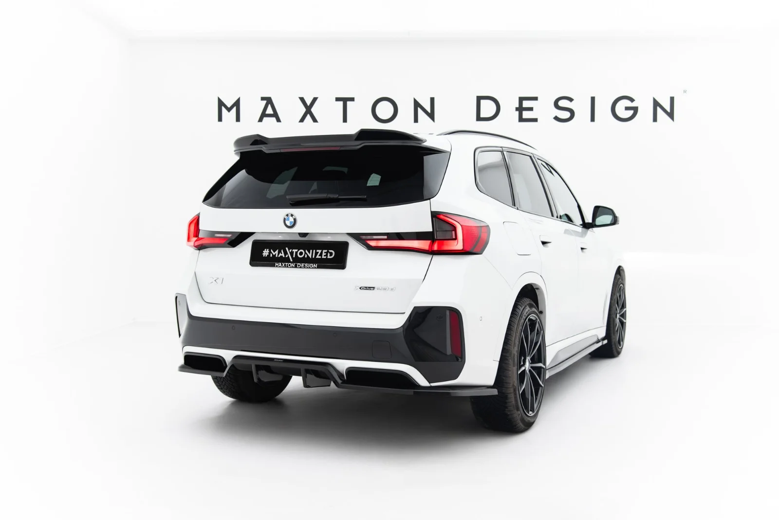 Maxton Design Hecksplitter für BMW X1 M-Paket U11 – Schwarz glänzend