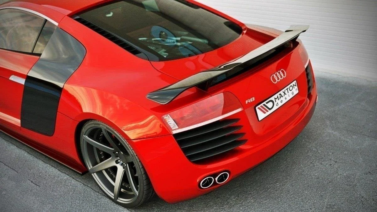 Maxton Design Heckspoiler für Audi R8 Mk1 – GFK, unlackiert – AU-R8-1-D1FP – AU-R8-1-D1FP