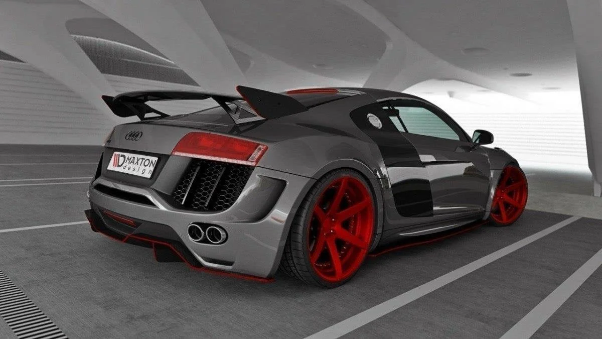 Maxton Design Heckspoiler für Audi R8 Mk1 – GFK, unlackiert – AU-R8-1-H1FP – AU-R8-1-H1FP