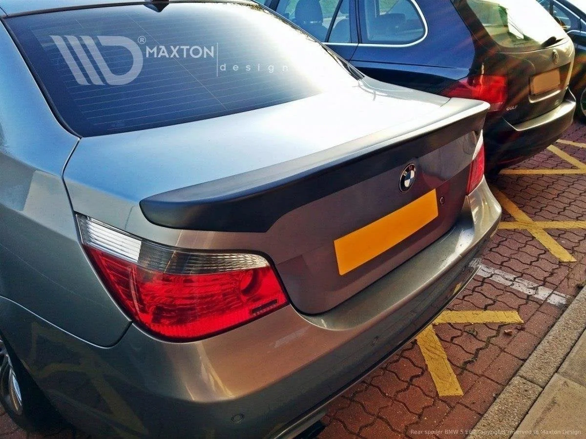 Maxton Design Heckspoiler für BMW 5er E60 Generation V – Schwarz glänzend/matt