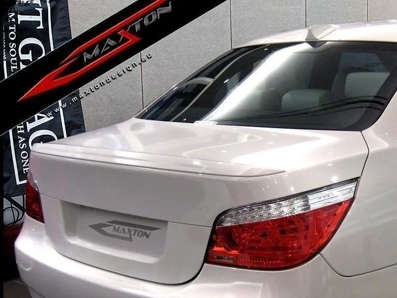 Maxton Design Heckspoiler für BMW 5er E60 M5 LOOK – Schwarz glänzend