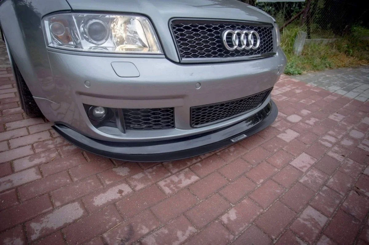 Maxton Design Hybrid Frontsplitter für Audi RS6 C5 – Schwarz glänzend