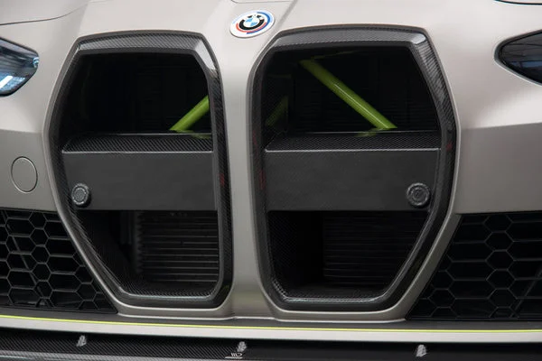 Maxton Design Kühlergrill für BMW M4 G82 M3 G80 – Sichtcarbon (Prepreg) – CF-BM-4-G82-M-G1-245V-P