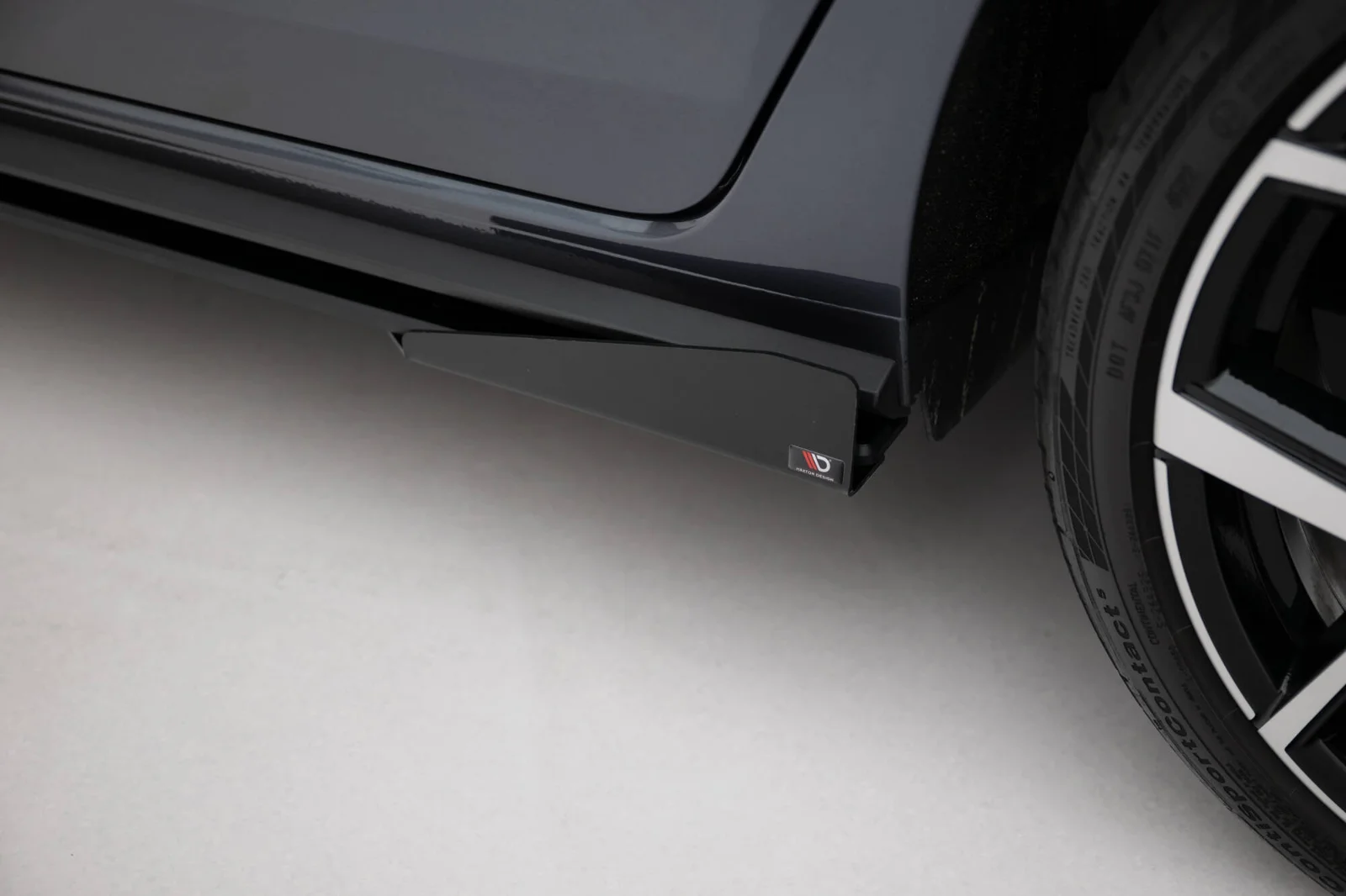 Maxton Design Seitenflaps für VW Polo GTI Mk6 FL – Schwarz matt