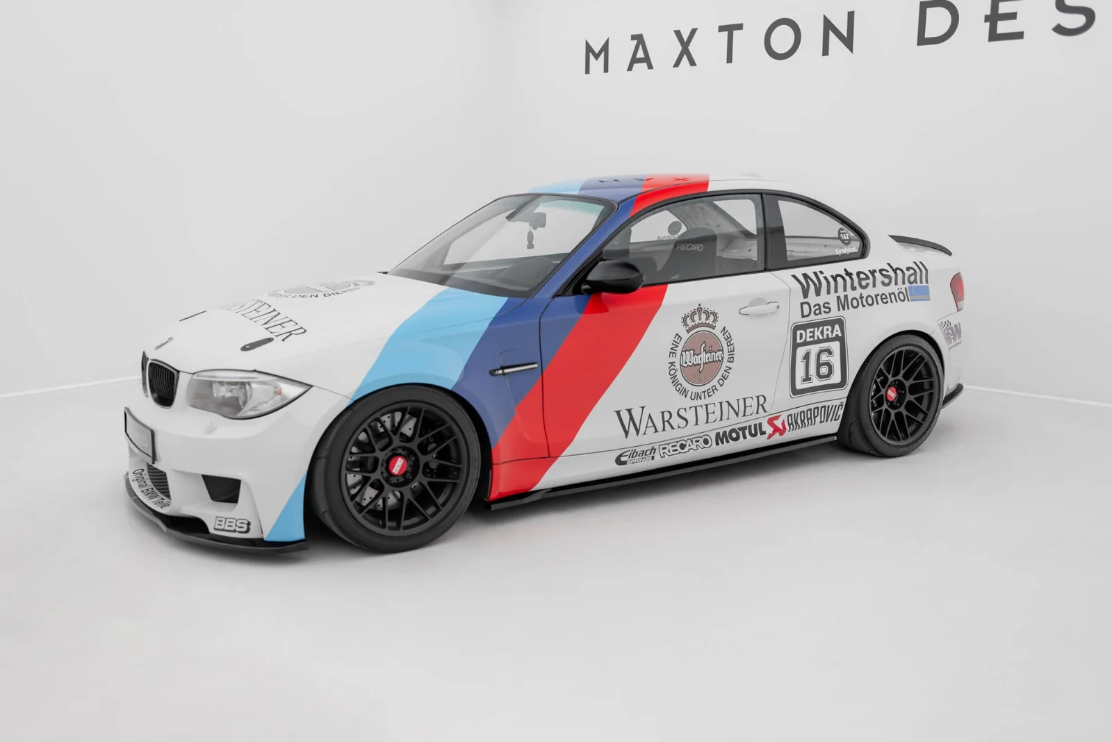Maxton Design Seitenschweller-Ansätze für BMW 1er M E82 – Schwarz glänzend