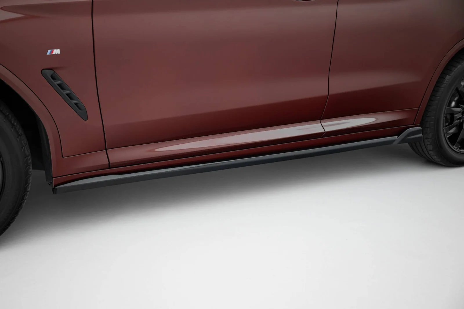 Maxton Seitenschweller-Ansätze für BMW iX3 M-Paket G08 FL – Schwarz glänzend