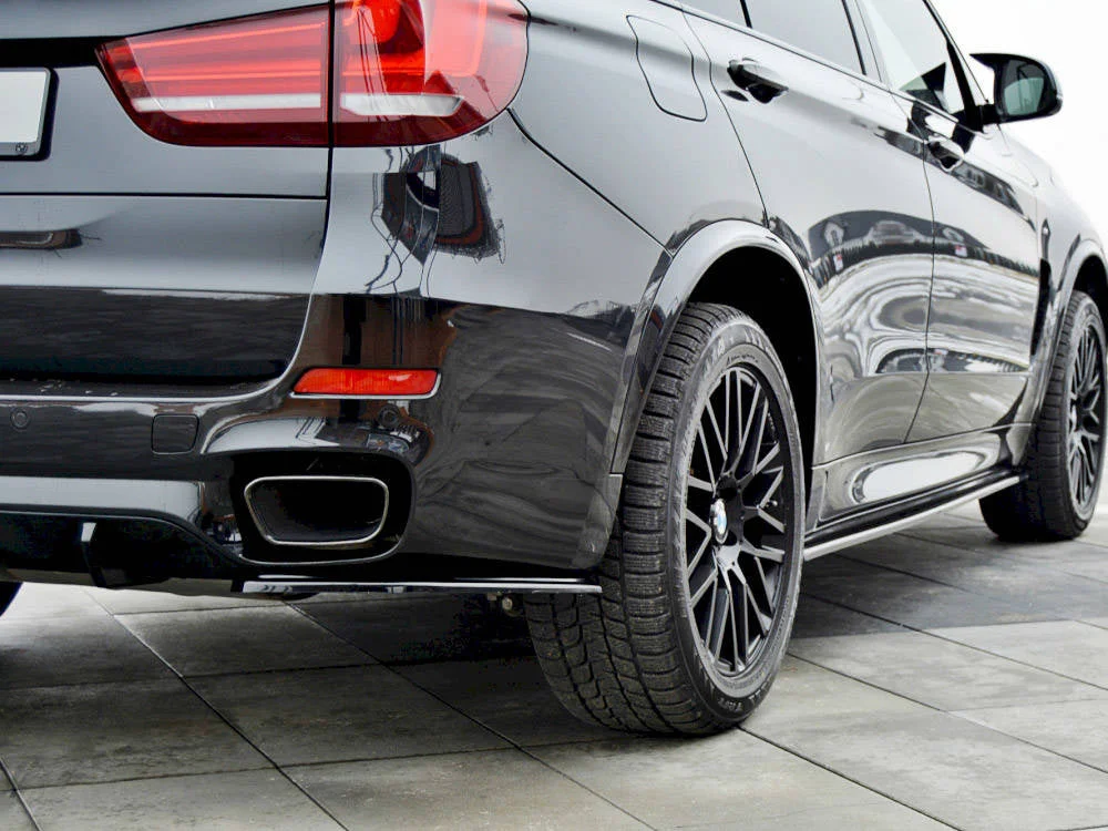 Maxton Design Seitenschweller-Ansätze für BMW X5 F15 M-Paket – Schwarz glänzend