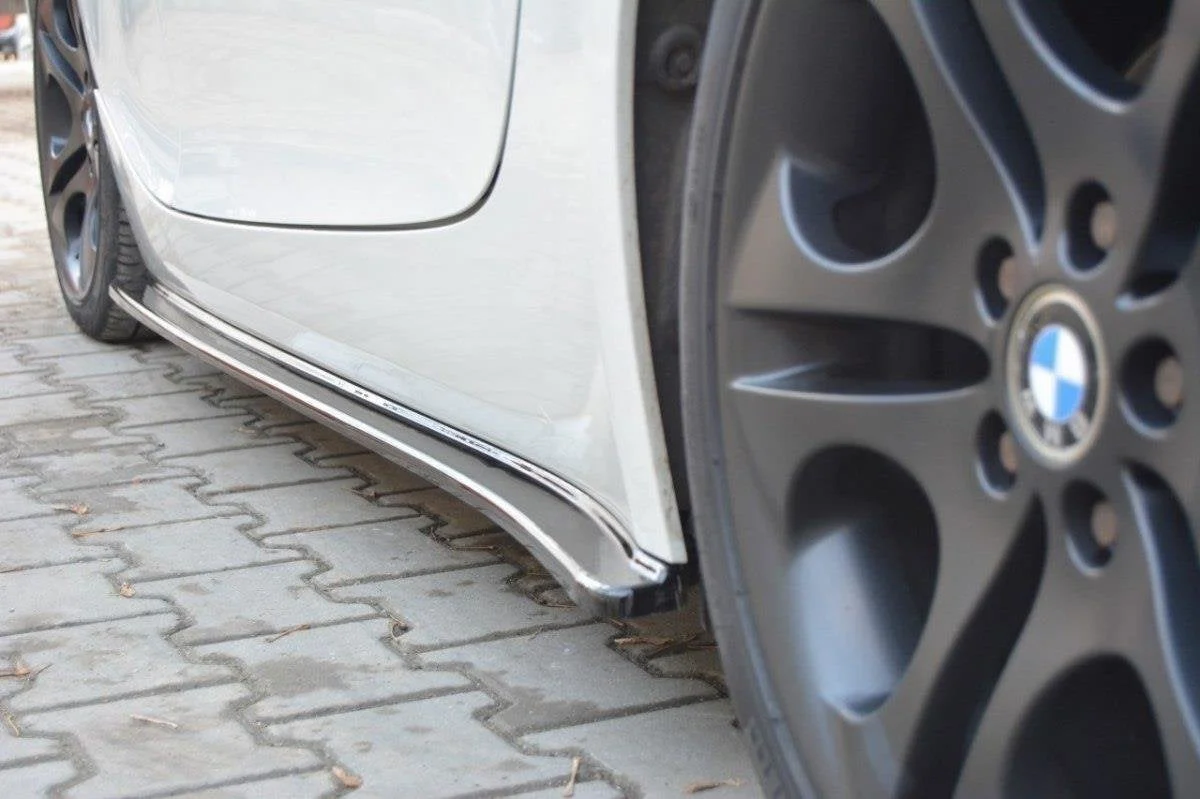 Maxton Design Seitenschweller-Ansätze für BMW Z4 E85 E86 – Schwarz glänzend