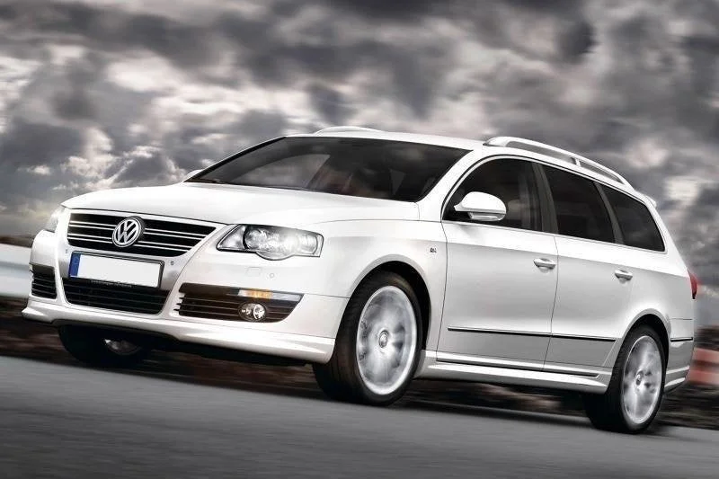 Maxton Seitenschweller-Ansätze für VW Passat B6 R-Line LOOK – Schwarz glänzend/matt
