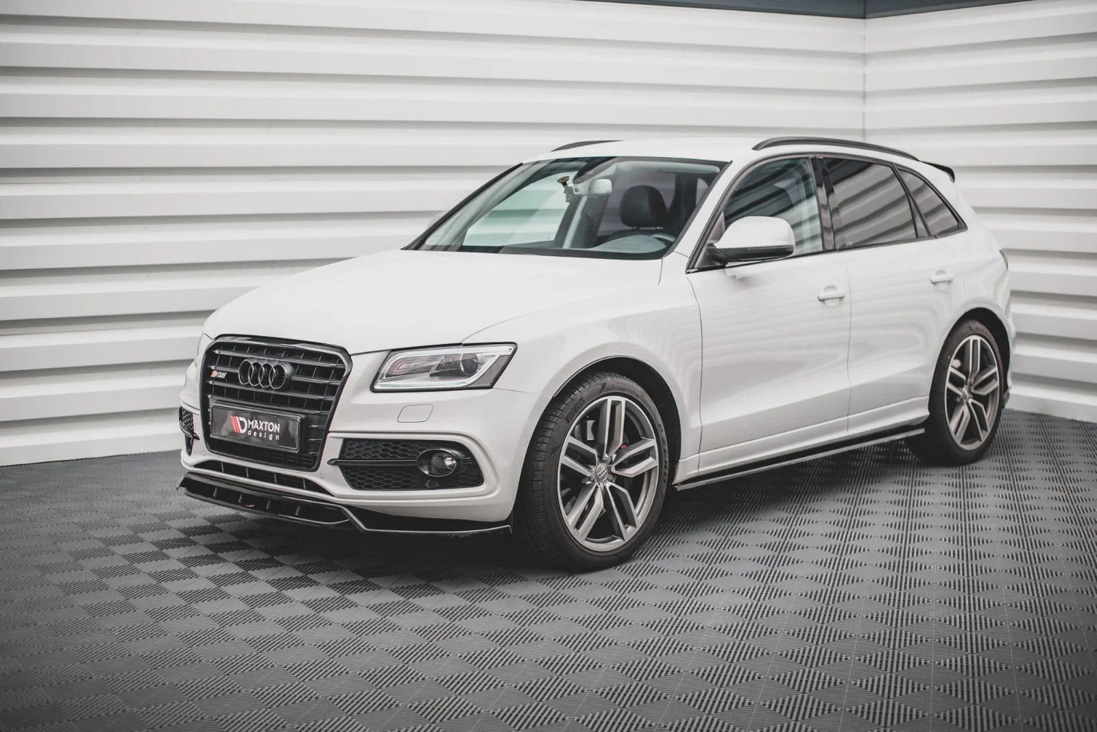 Maxton Design Splitter-Set für Audi SQ5 Mk1 – Schwarz glänzend