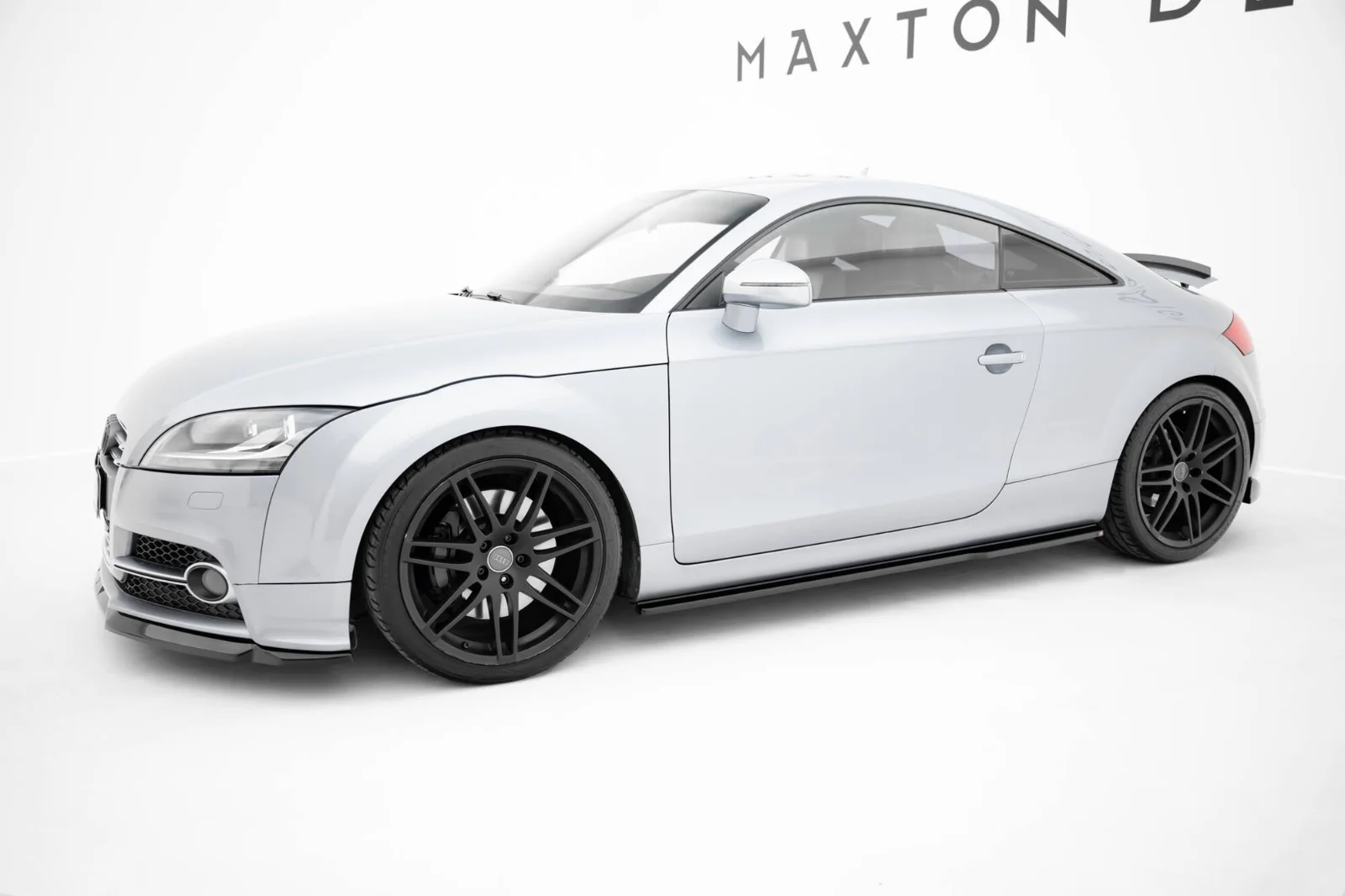 Maxton Design Splitter-Set für Audi TT S line 8J FL – Schwarz glänzend