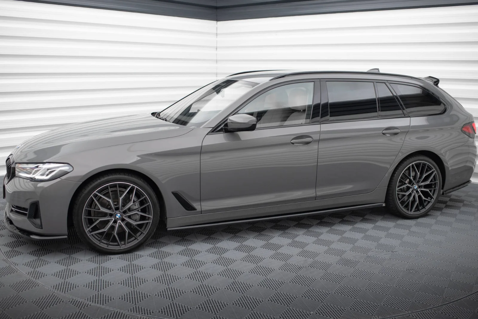 Maxton Design Splitter-Set für BMW 5er G31 – Schwarz glänzend