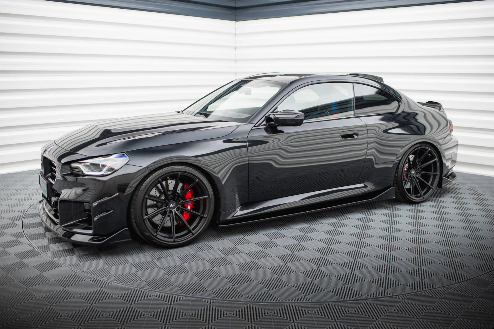 Maxton Design Splitter-Set für BMW M2 G87 – Schwarz glänzend