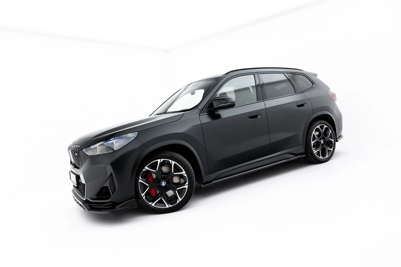 Maxton Design Splitter-Set für BMW X1 M35i U11 – Schwarz glänzend