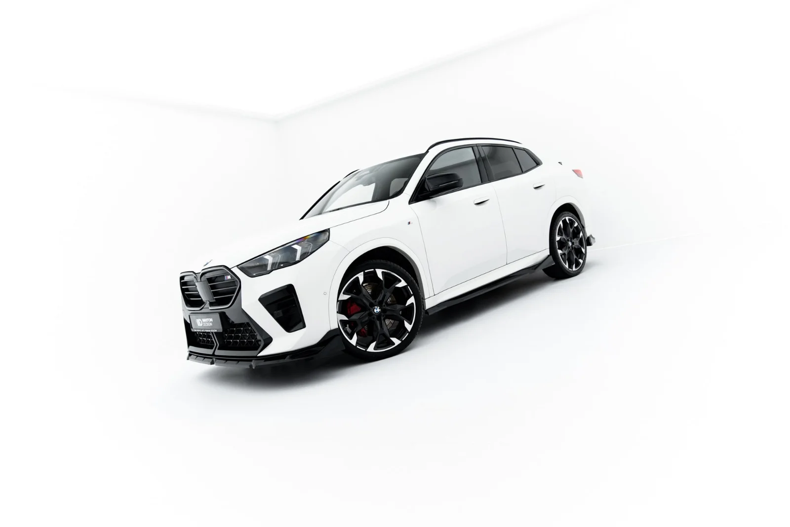 Maxton Design Splitter-Set für BMW X2 M35i U10 – Schwarz glänzend