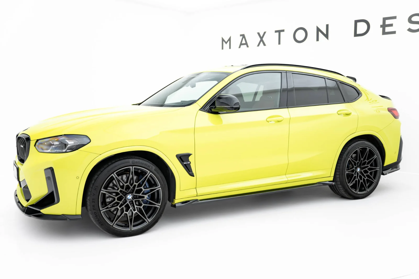Maxton Design Splitter-Set für BMW X4M F98 FL – Schwarz glänzend