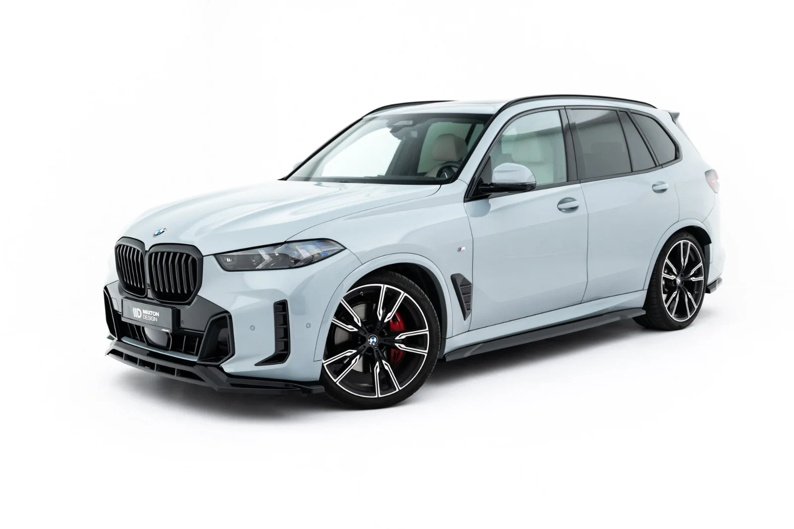 Maxton Design Splitter-Set V.1 für BMW X5 M-Paket G05 FL – Schwarz glänzend