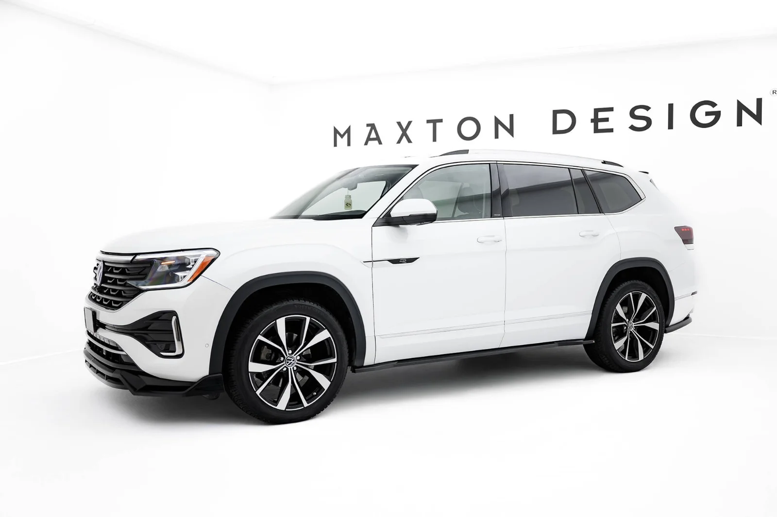 Maxton Design Splitter-Set für VW Atlas R-Line Mk1 FL 2 – Schwarz glänzend