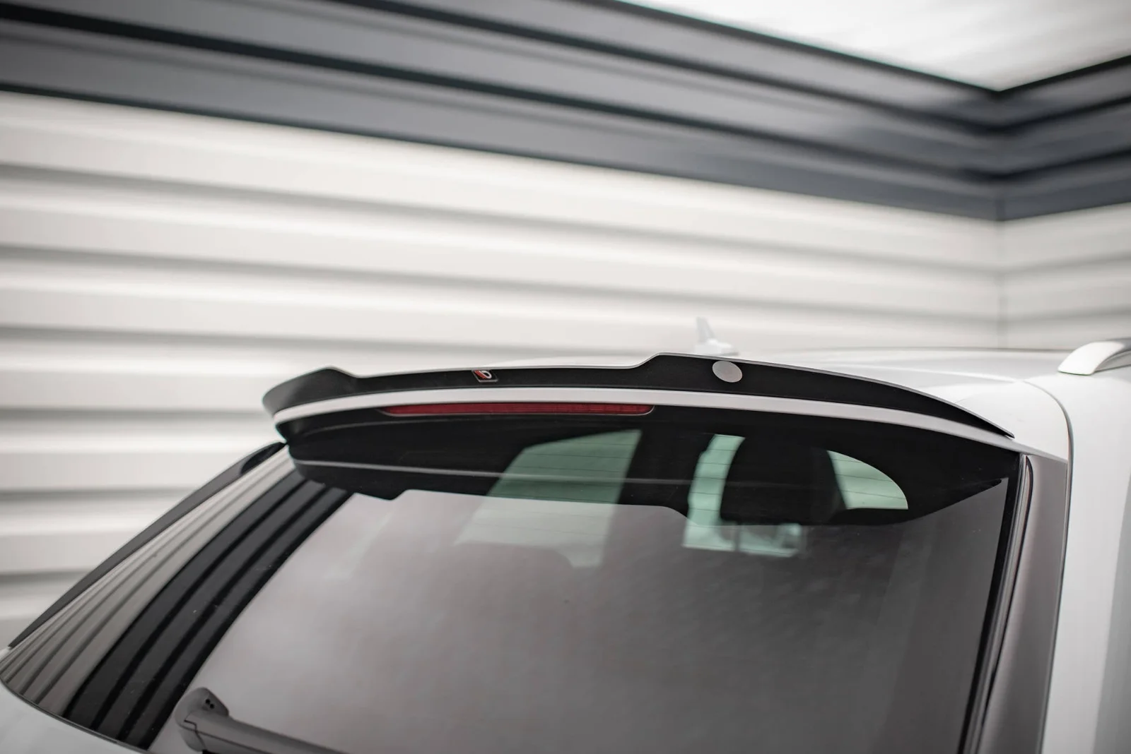Maxton Design Spoilerlippe für Audi Q3 Sport 8U FL S line – Schwarz glänzend