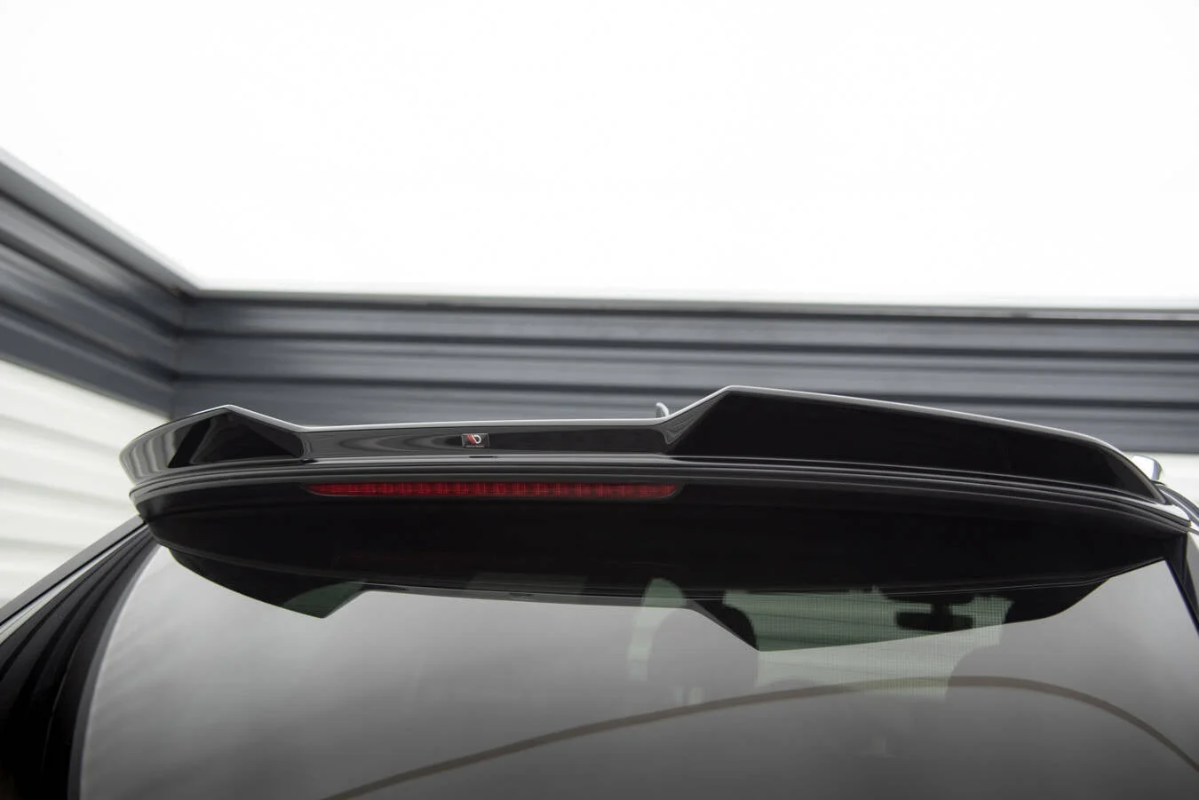 Maxton Design Spoilerlippe für Audi Q7 Mk2 – Schwarz glänzend