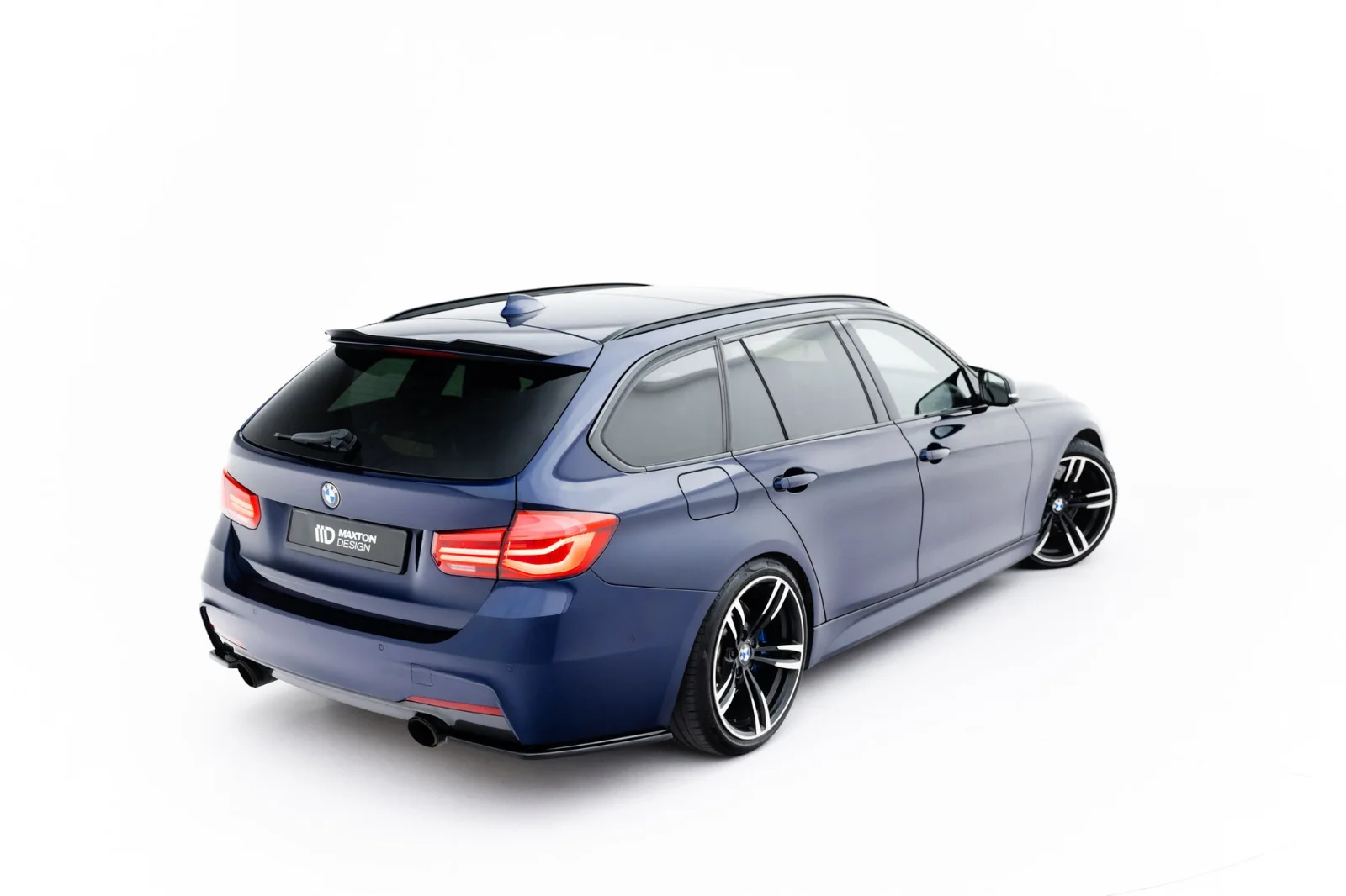 Maxton Design Spoilerlippe für BMW 3er M-Paket F31 FL – Schwarz glänzend