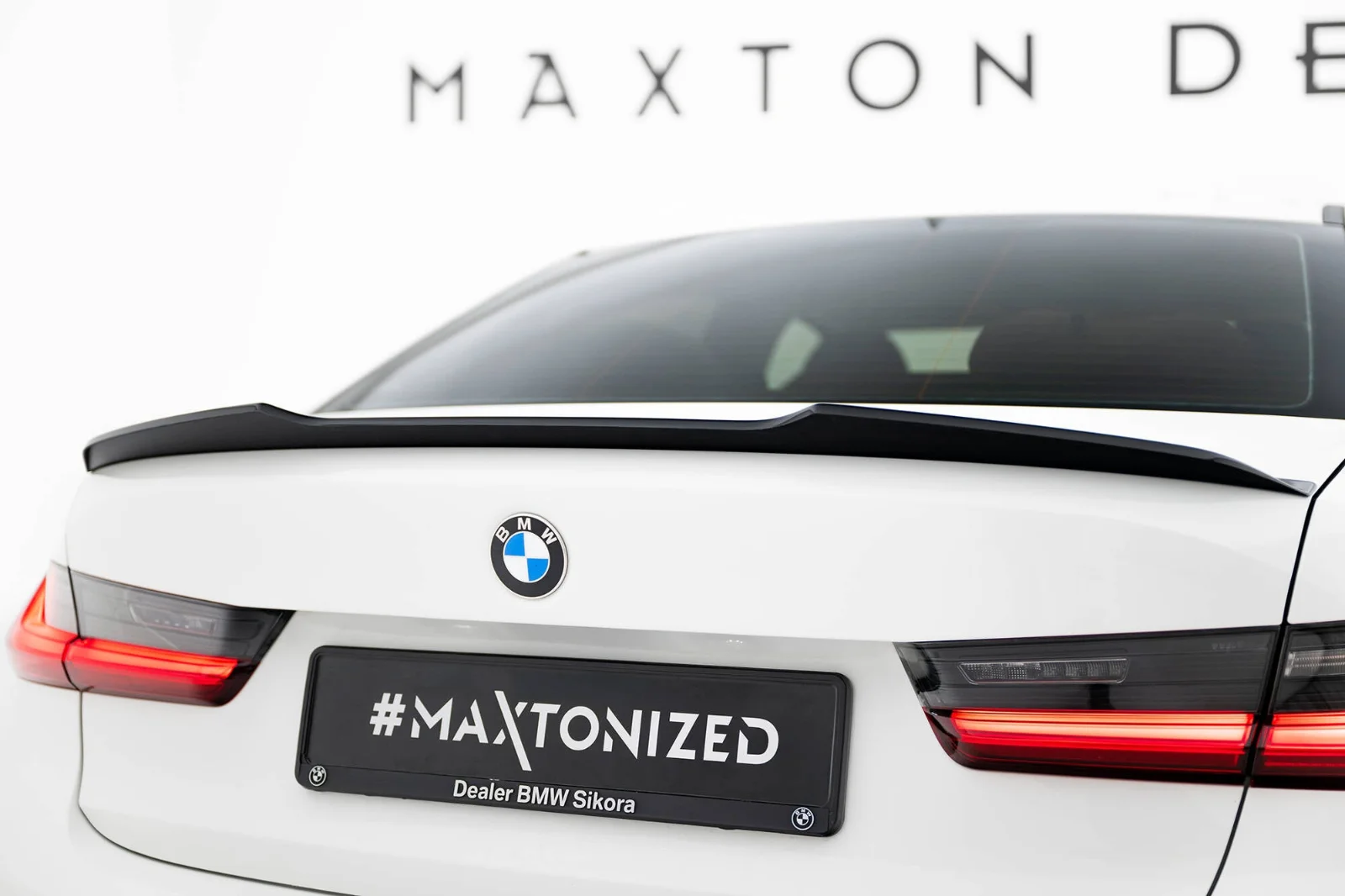 Maxton Design Spoilerlippe für BMW M340i 3 M-Paket M3 G20 – Schwarz glänzend – BM-3-20-CAP1G – BM-3-20-CAP1G