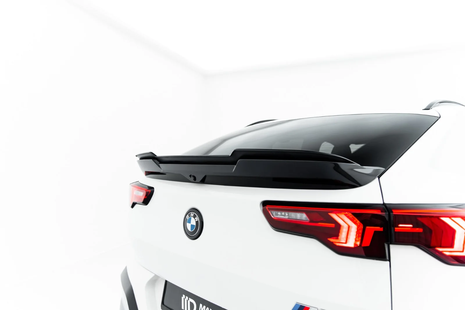 Maxton Design Spoilerlippe für BMW X2 M35i U10 – Schwarz glänzend